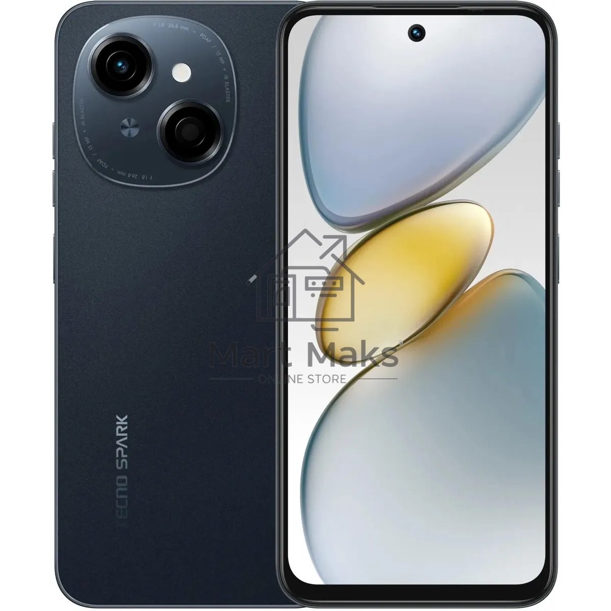 Смартфон Tecno SPARK GO 1, 3/64Gb, черный