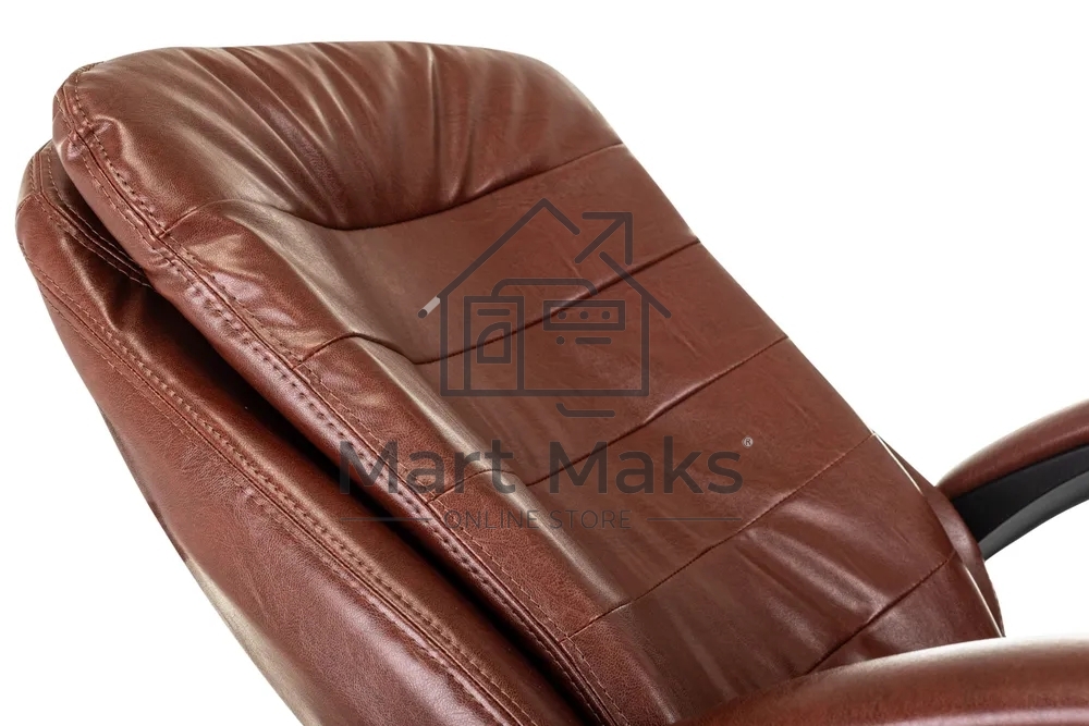 Кресло руководителя Бюрократ T-9950MSG-F/BROWN-PU