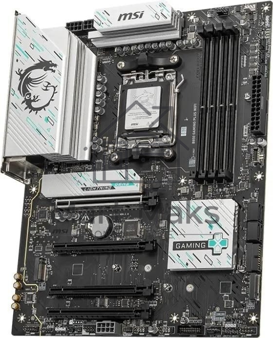 Материнская плата MSI B850 GAMING PLUS WIFI SocketAM5 AMD B850 4xDDR5 ATX AC`97 8ch(7.1) 5Gigabit RAID+DP