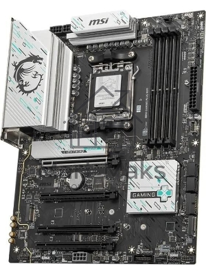 Материнская плата MSI B850 GAMING PLUS WIFI SocketAM5 AMD B850 4xDDR5 ATX AC`97 8ch(7.1) 5Gigabit RAID+DP