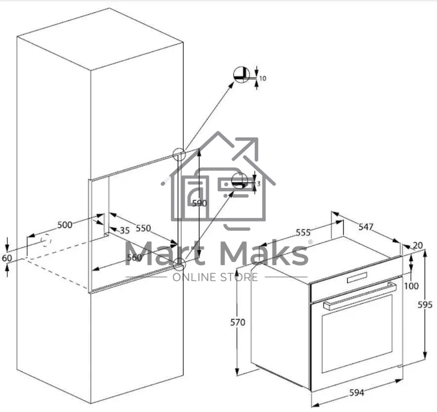 Духовой шкаф Beko BBIM13400XCS