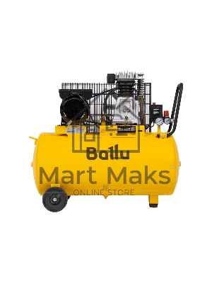 Компрессор воздушный ременной масляный Ballu BCB-100-440 желтый