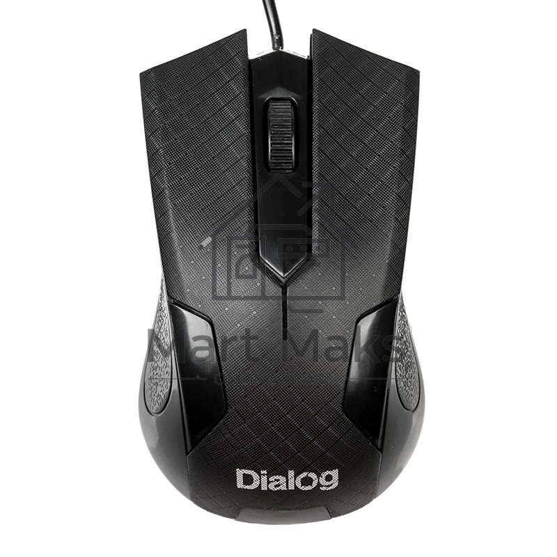 Мышь проводная Dialog Pointer MOP-08U черный, 800 dpi, USB, кнопки - 3