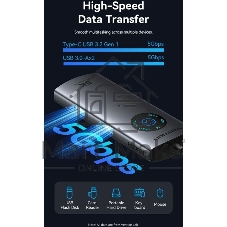 USB-концентратор Vention TQXHB, USB Type-C, USB/USB Type-C/HDMI, USB Type-C