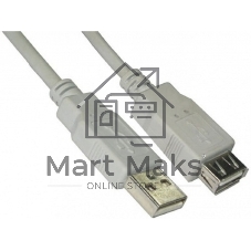 Кабель-удлинитель 5bites UC5011-010C USB2.0 / AM-AF / 1M