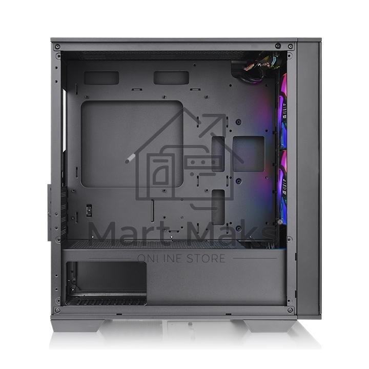 Компьютерный корпус Thermaltake Divider 170 TG ARGB/Black CA-1S4-00S1WN-00 /Win/SPCC/Tempered Glass*1/120mm ARGB PWM Fan*2