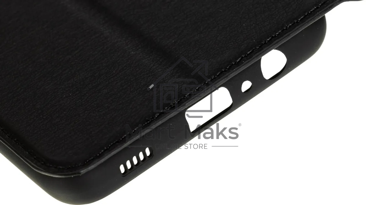 Чехол (флип-кейс) DF sFlip-75 для Samsung Galaxy A12/M12 черный