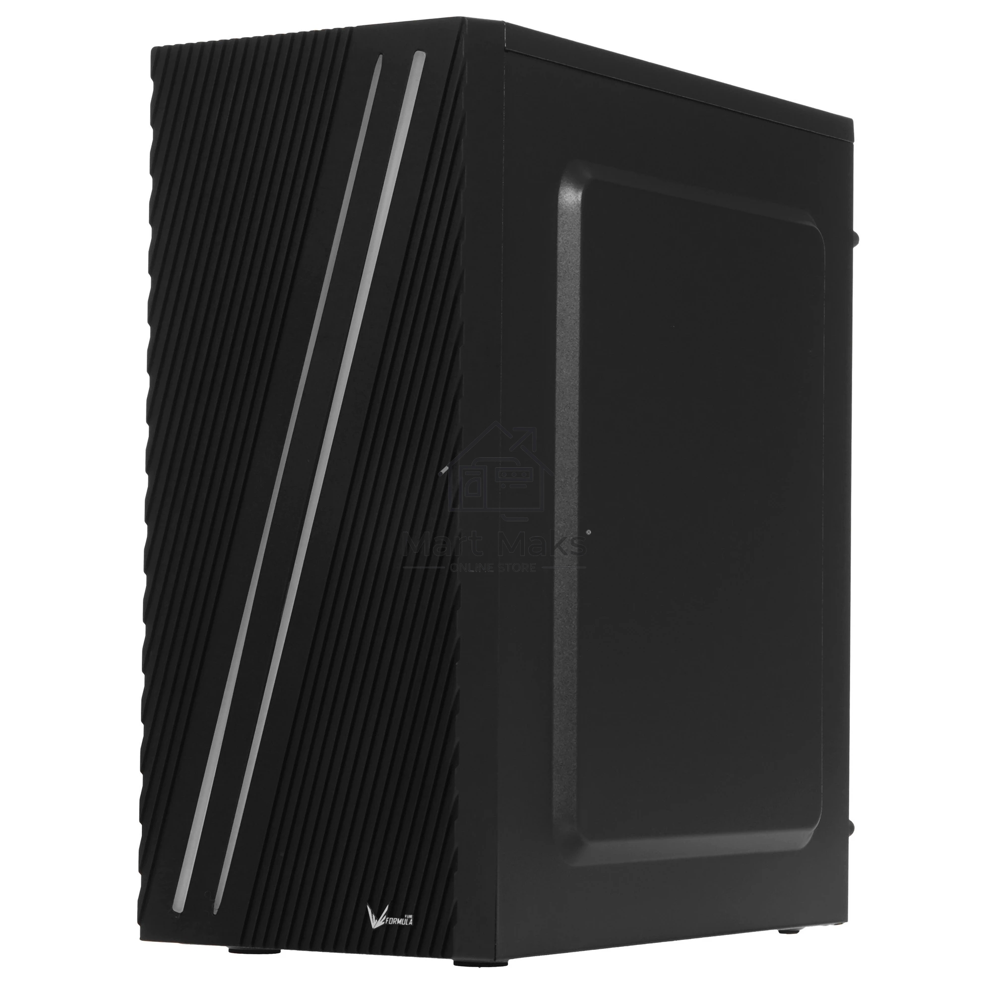 Компьютерный корпус Aerocool / Formula Streak-A-BK-v1 черный без БП ATX 1x80mm 2xUSB2.0 1xUSB3.0 audio