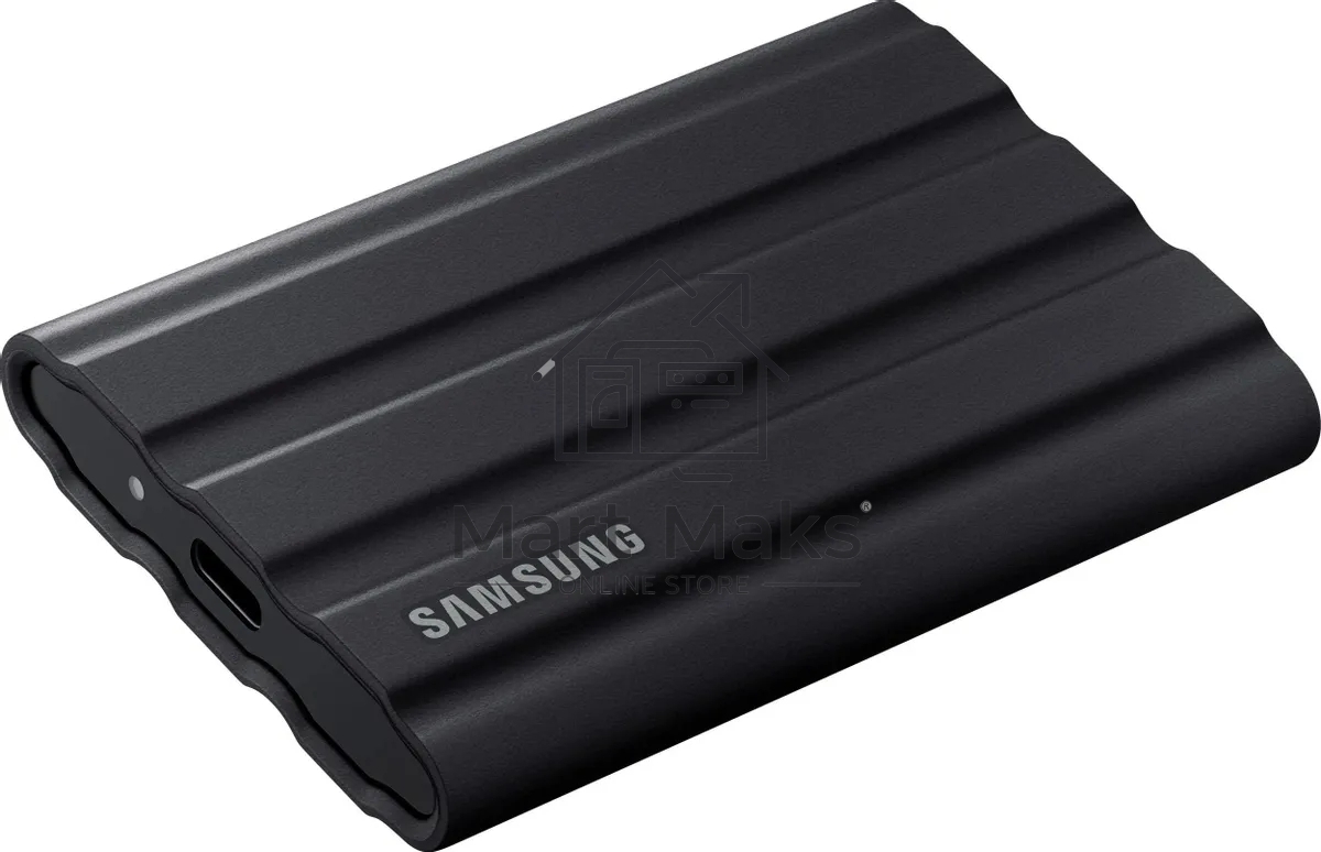 Твердотельный диск Samsung T7 Shield External 4Tb BLACK USB 3.2 (MU-PE4T0S/WW)