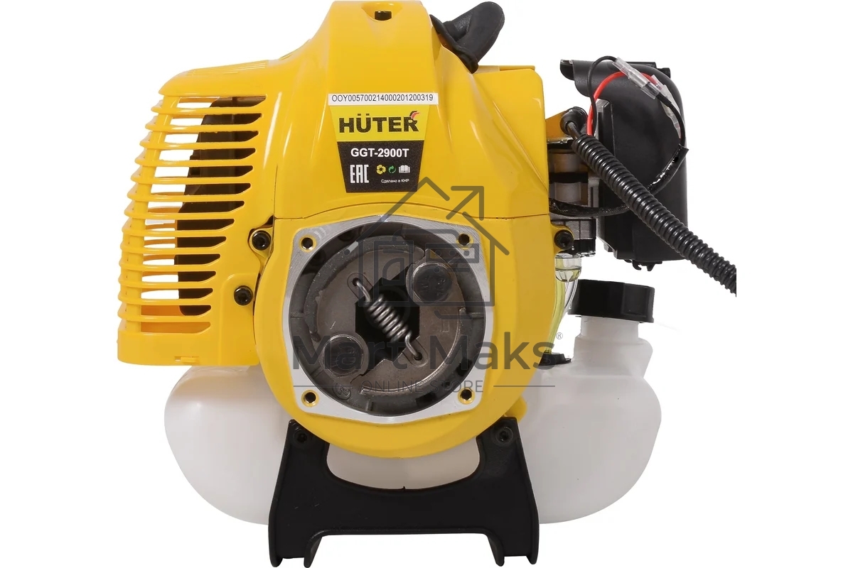 Триммер бензиновый Huter GGT-2900T 2900Вт 3.9л.с. неразбор.штан. реж.эл.: леска/нож, штанга GGT-2900T/GGT-1900T