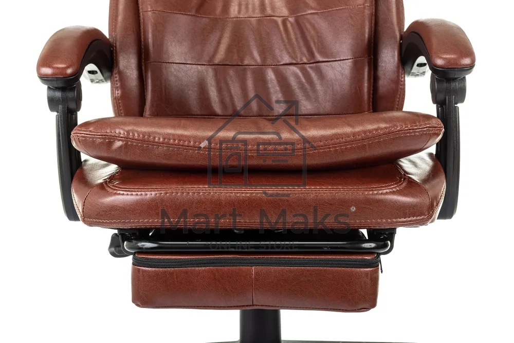 Кресло руководителя Бюрократ T-9950MSG-F/BROWN-PU