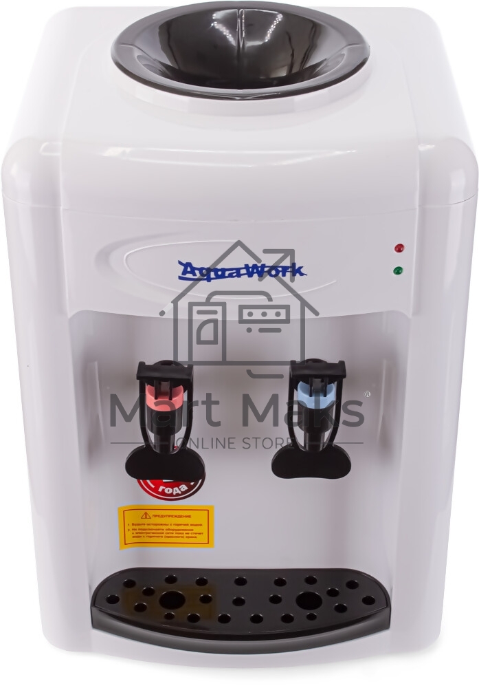 Кулер Aqua Work 0.7-TDR настольный электронный бело-черный