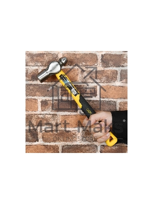 Рихтовочный молоток Deli DL443016 450 гр Фибергласовая рукоять