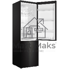 Холодильник Haier C4F740CBXGU1 черный двухкамерный 286/115л морозилка снизу, No Frost