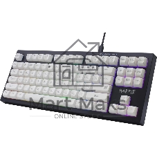 Клавиатура проводная игровая Defender Harpie GK-401 RU,чер/бел,87кн+FN,радуж,1.5м