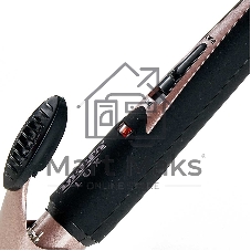 Щипцы для завивки волос DELTA LUX DL-0626 коричневый/черный, 25 мм, 180 °C, 1 режим