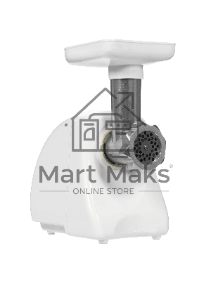 Мясорубка электрическая Ротор Экстра-Р ЭМШ 35/250-2 белый, 1500 Вт, 0.6 кг/мин, реверс, насадки - 2