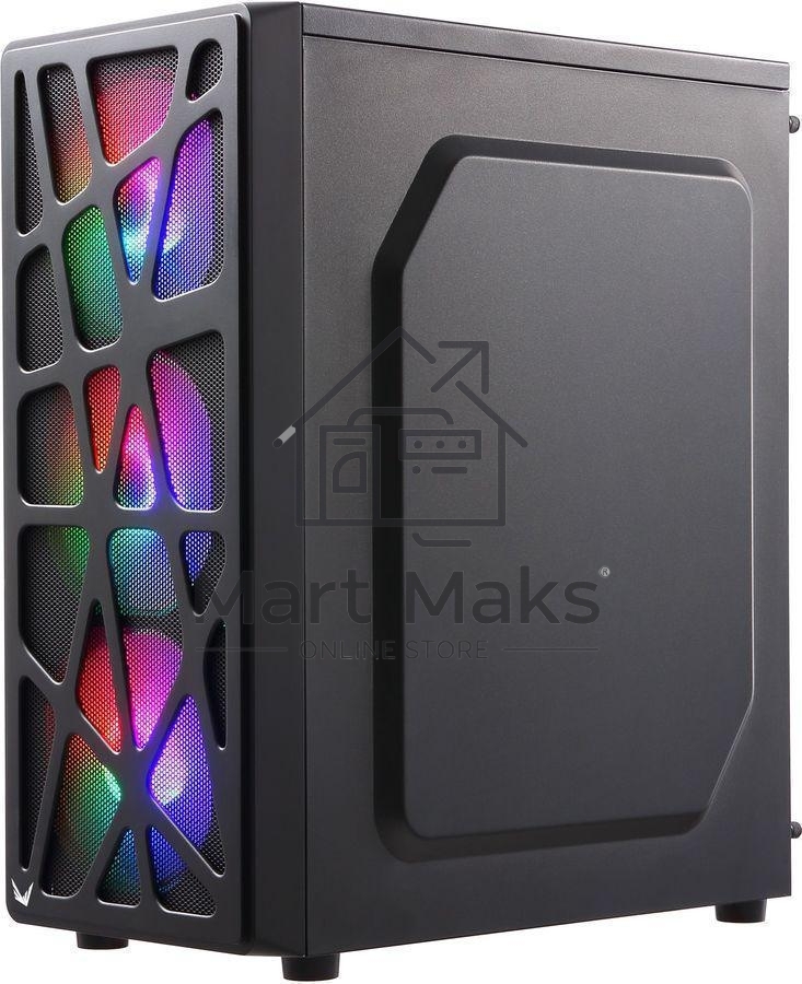 Компьютерный корпус Aerocool / Formula MANA черный без БП ATX 6x120mm 2xUSB2.0 1xUSB3.0 audio bott PSU