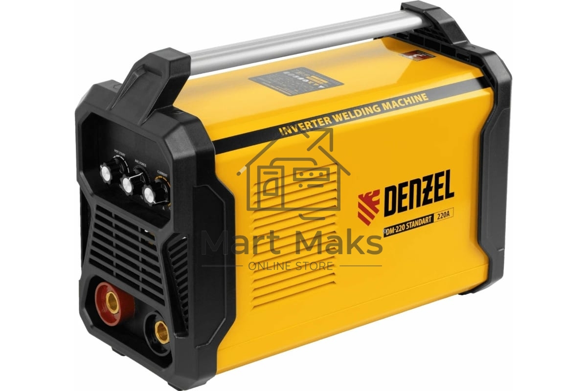 Аппарат инвертор. дуговой сварки DM-220 Standart, 220 А, ПВ 60% Denzel