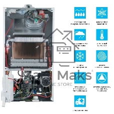 Котел газовый настенный компактный BAXI ECO-4S 18 F