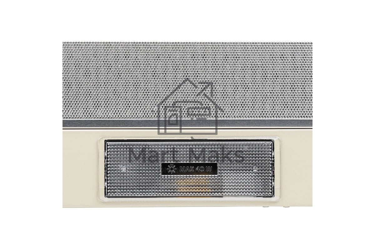 Вытяжка кухонная Krona KAMILLA 600 IVORY RETRO Слоновая кость; Материалы:Металл; Производительность (куб. м/час):820; Управление:кнопочное; Уровень шума при работе, дБ:46; Освещение:LED лампы 1 х 3 Вт; Диаметр воздуховода, мм:120; Количество моторов:2; Ко