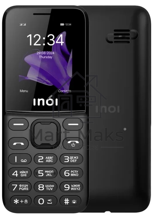 Мобильный телефон INOI 140 Classic Lite 4G черный