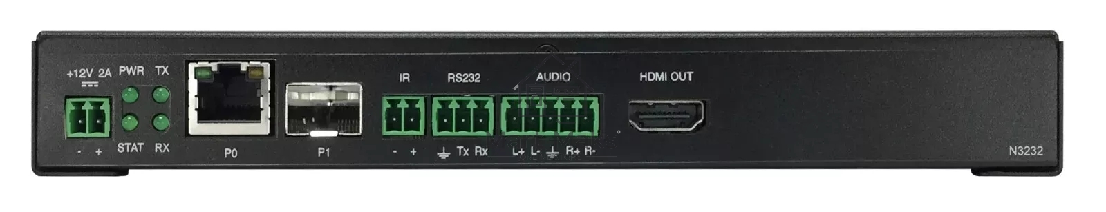 Декодер/приемник сигнала HDMI over IP, H.264 AMX NMX-DEC-N3232