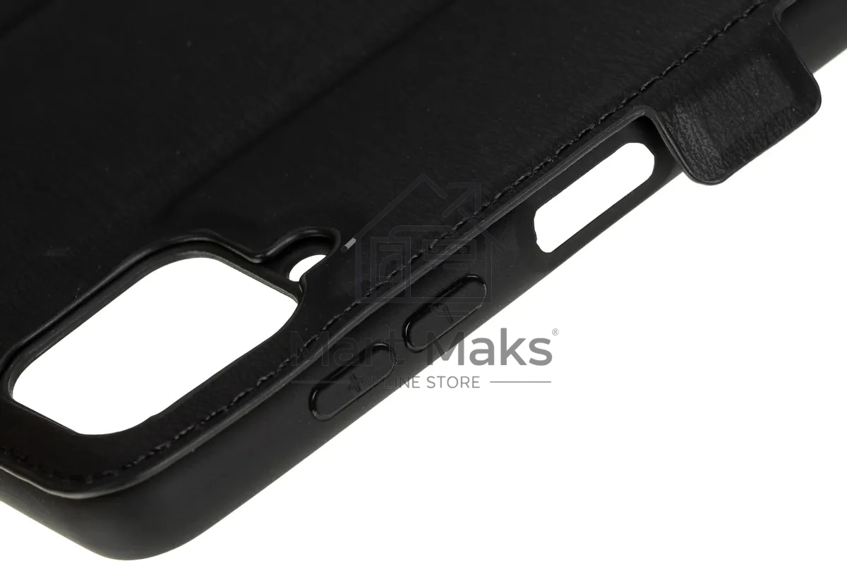 Чехол (флип-кейс) DF sFlip-75 для Samsung Galaxy A12/M12 черный