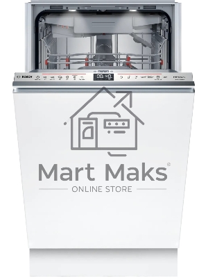 Встраиваемая посудомоечная машина Bosch SPV8ZMX06Q 45 см.с Zeolith,Time Light, SilencePlus; Класс A-А-A; уровень шума 42 дБ; 6 прогр.:Eco 50 °C, Auto 45-65 °C, Intensive 70 °C, 5 спец.функций: Remote Start, Shine & Dry, Hygiene+,