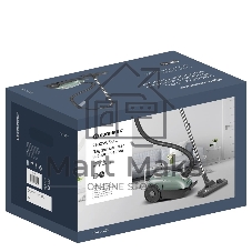 Пылесос Eurostek EVC-3016 мятный, 450/2600 Вт, уборка сухая, пылесборник мешок 3 л