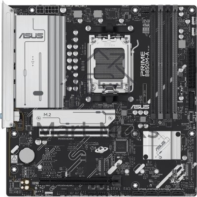 Материнская плата ASUS PRIME B850M-A-CSM AM5 mATX 4xDDR5 2xPCIEx16 3xM.2 2xDP HDMI 2.5GLAN 