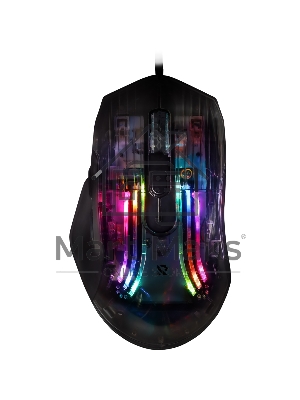 Мышь проводная игровая SMARTBUY (SBM-749G-G) RUSH X19 серый