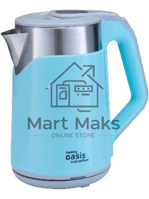 Чайник электрический OASIS K-21SPL голубой 2л 1800 Вт