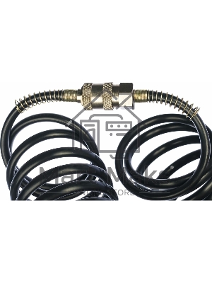 Пневматическое оборудование FUBAG Шланг спиральный с фитингами рапид нейлон 10 бар 6х8мм 10м 170024