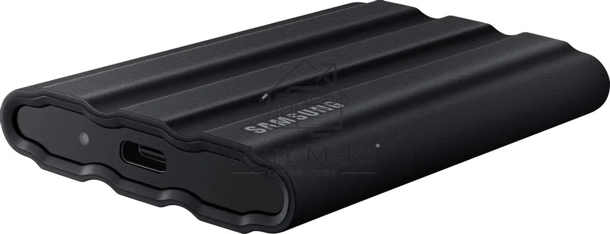 Твердотельный диск Samsung T7 Shield External 4Tb BLACK USB 3.2 (MU-PE4T0S/WW)