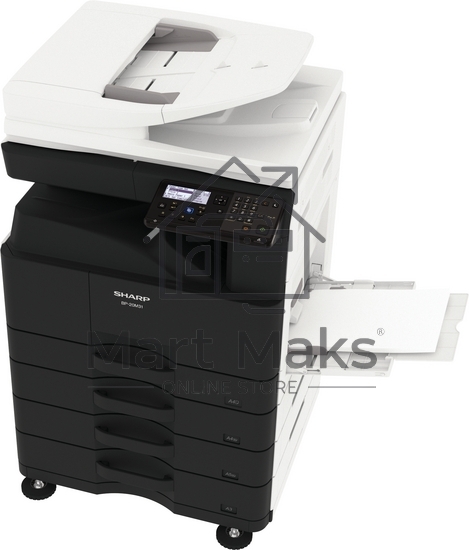 МФУ лазерный Sharp BP-20M31T, А3, ч/б, печ. до 31 стр./мин., 600 x 600 dpi, Ethernet, USB