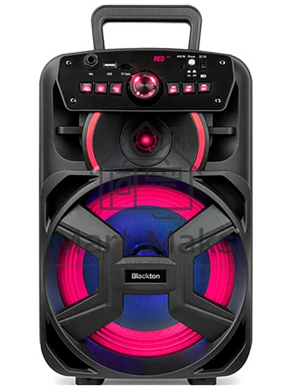 Портативная акустика Blackton Bt PBS2110 черный Мощность RMS 8 Вт Bluetooth