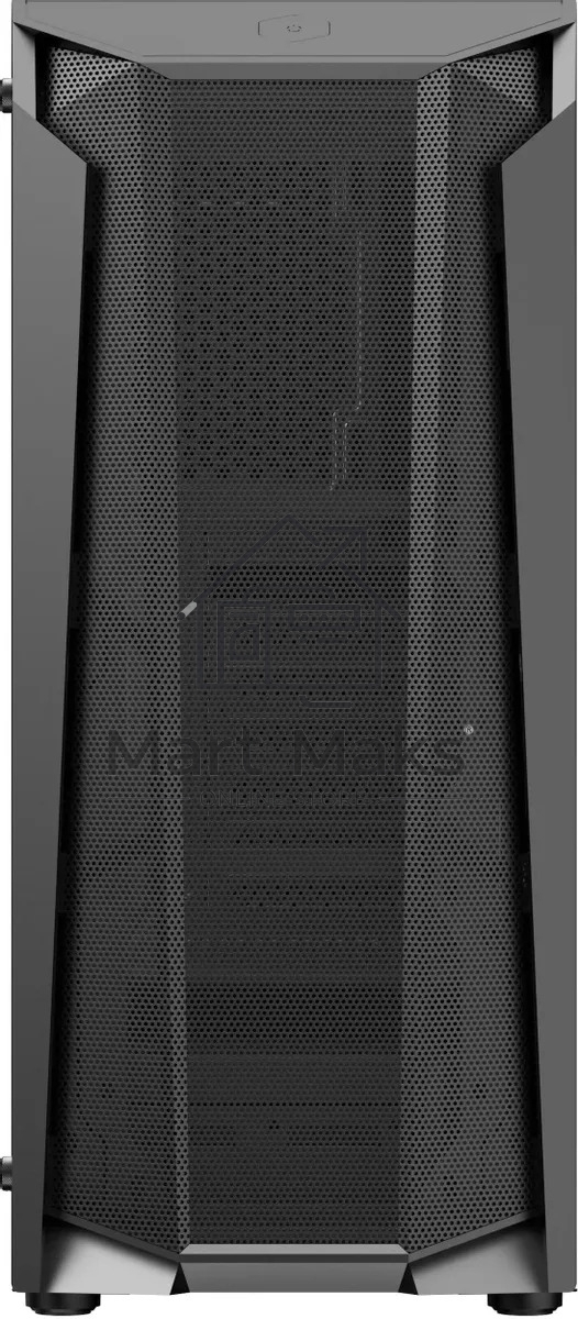 Компьютерный корпус Оклик OCC-MD302 черный без БП ATX 6x120mm 2xUSB2.0 1xUSB3.0 audio bott PSU
