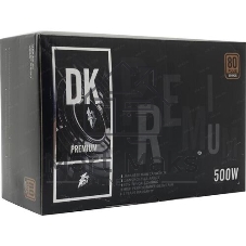 Блок питания 1STPLAYER DK PREMIUM PS-500AX, 500Вт, 80 PLUS Bronze, 120мм, черный