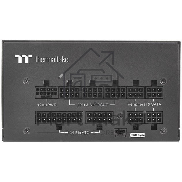 Блок питания Thermaltake Toughpower GF3 ARGB (PS-TPD-0850F4FAGE-1), 850Вт, 80 PLUS Gold, 140мм, модульный, черный