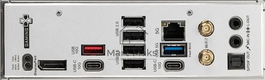 Материнская плата MSI B850 GAMING PLUS WIFI SocketAM5 AMD B850 4xDDR5 ATX AC`97 8ch(7.1) 5Gigabit RAID+DP