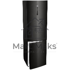 Холодильник Haier C4F740CBXGU1 черный двухкамерный 286/115л морозилка снизу, No Frost