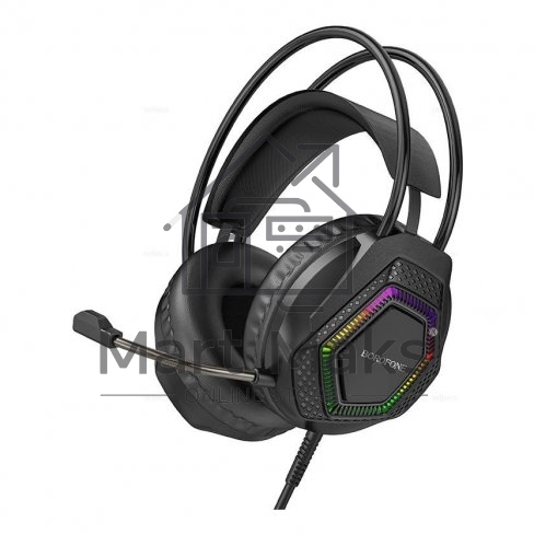 Наушники проводные BOROFONE (6974443389227) BO105 Thunder черный