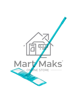 Швабра Home Palisad 120 см с пластик. складной подошвой, насадка из микрофиб, рукоятка телескоп.