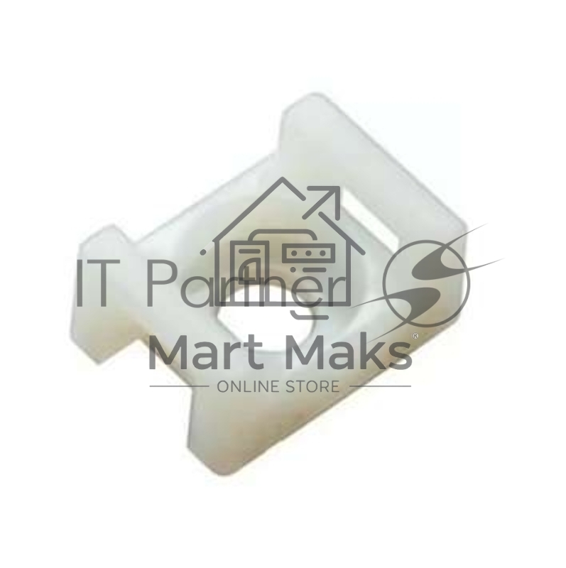 Площадка для крепления стяжки Rexant (ПС-2) 22x16 мм, белая, упаковка 100 шт.