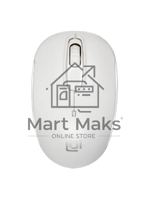 Мышь беспроводная Oklick 505MW белый, 1000 dpi, радиоканал, USB, кнопки - 3