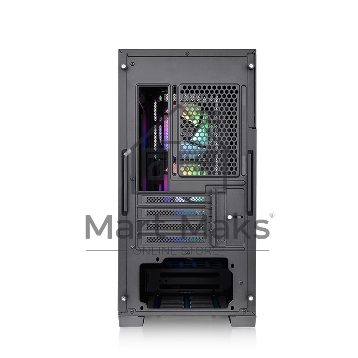 Компьютерный корпус Thermaltake Divider 170 TG ARGB/Black CA-1S4-00S1WN-00 /Win/SPCC/Tempered Glass*1/120mm ARGB PWM Fan*2