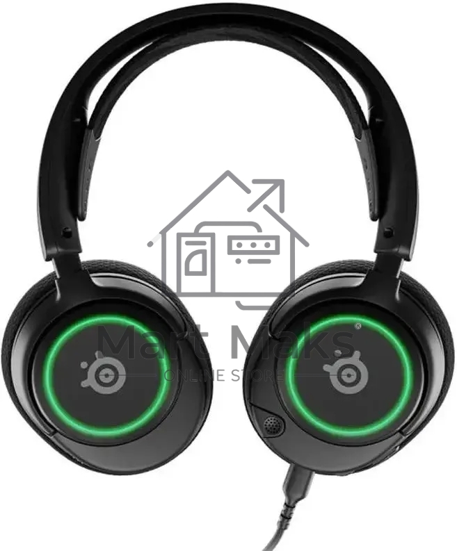 Наушники с микрофоном Steelseries Arctis Nova 3 черный 1.2м накладные оголовье (61631)