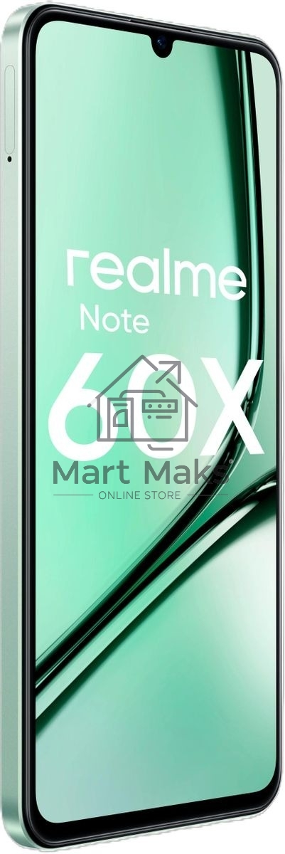 Смартфон Realme Note 60х RMX3938 4/128Gb зеленый