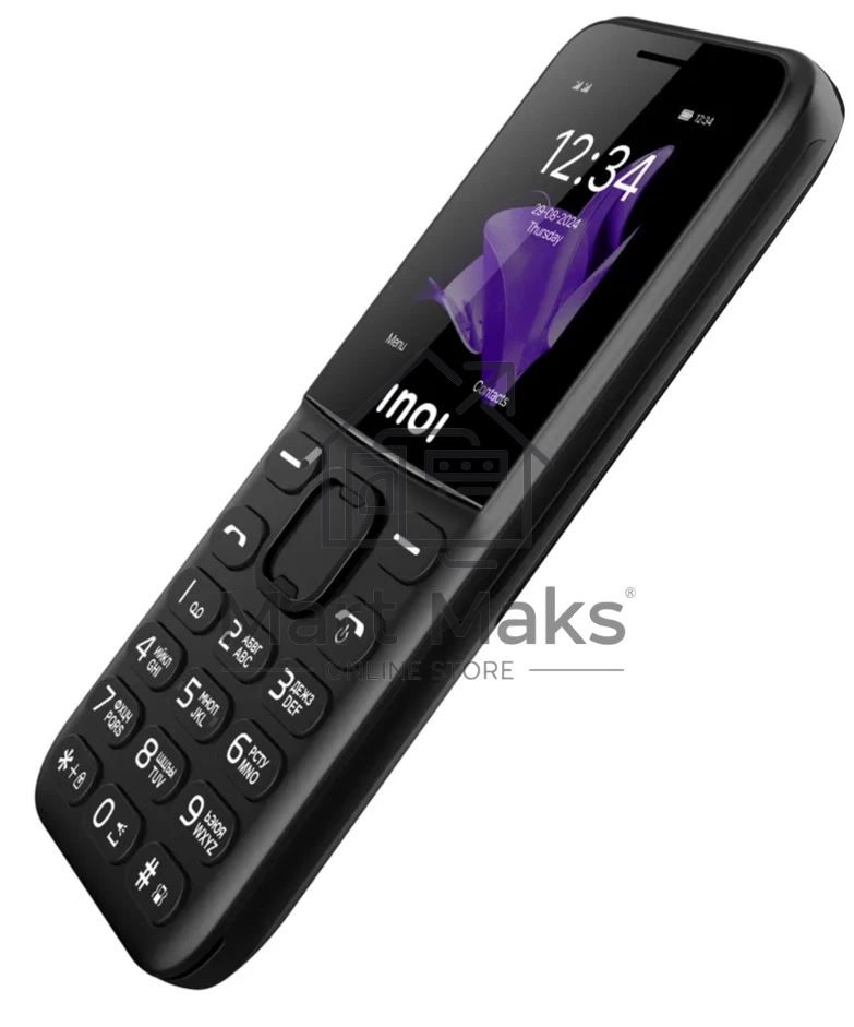 Мобильный телефон INOI 140 Classic Lite 4G черный